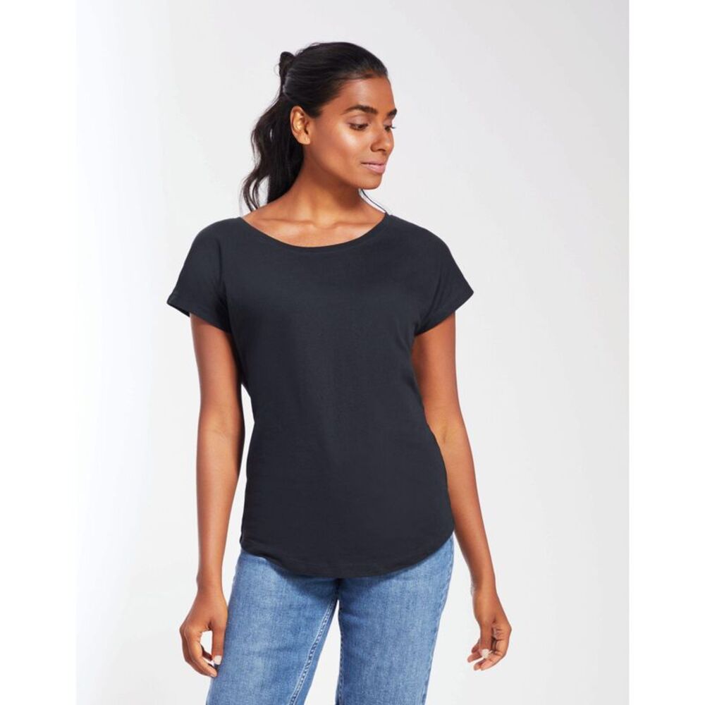 Mantis Womens/Ladies Relaxed T-Shirt / Navy